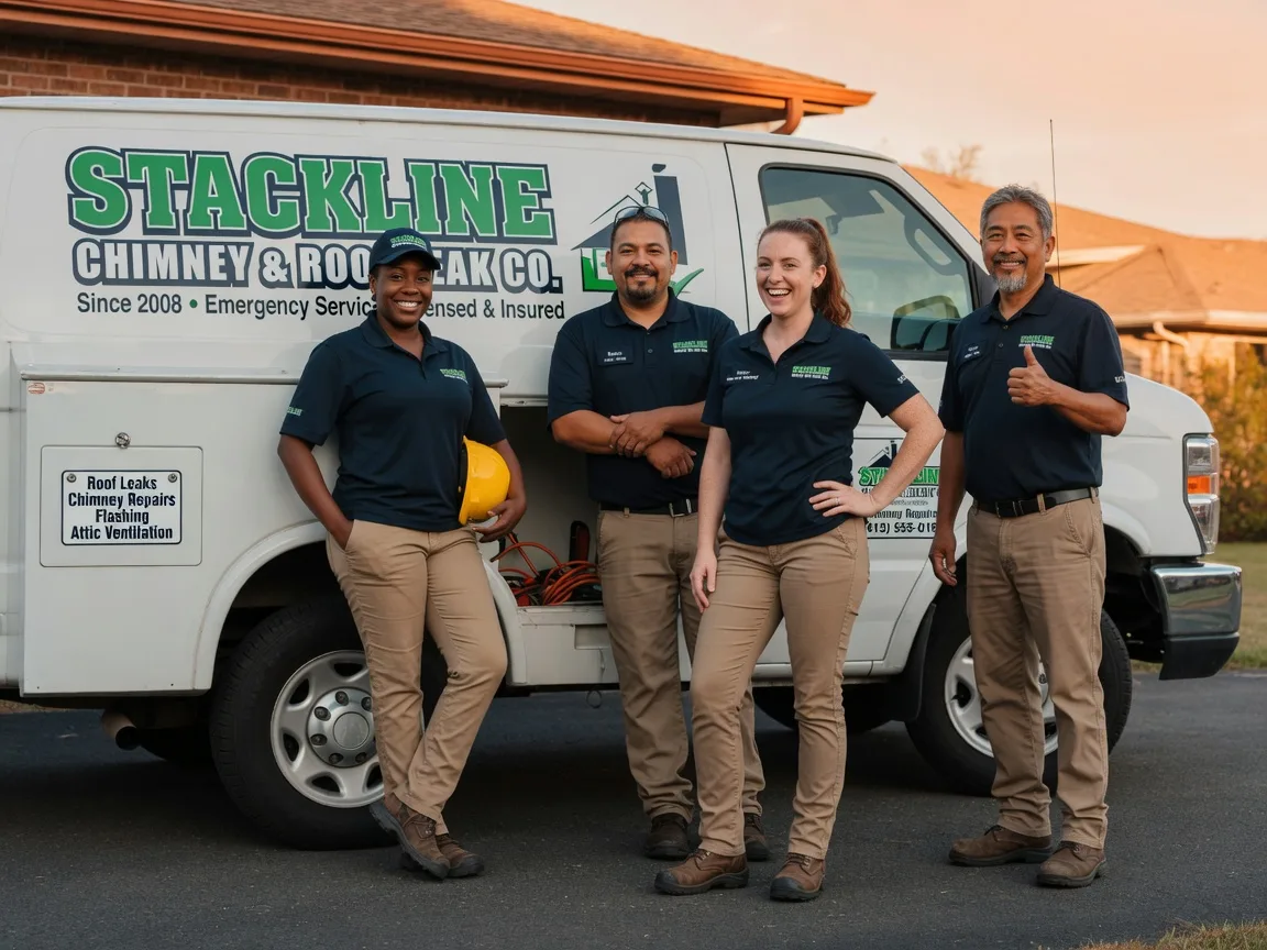 Chimney flashing repair company in Covington, GA